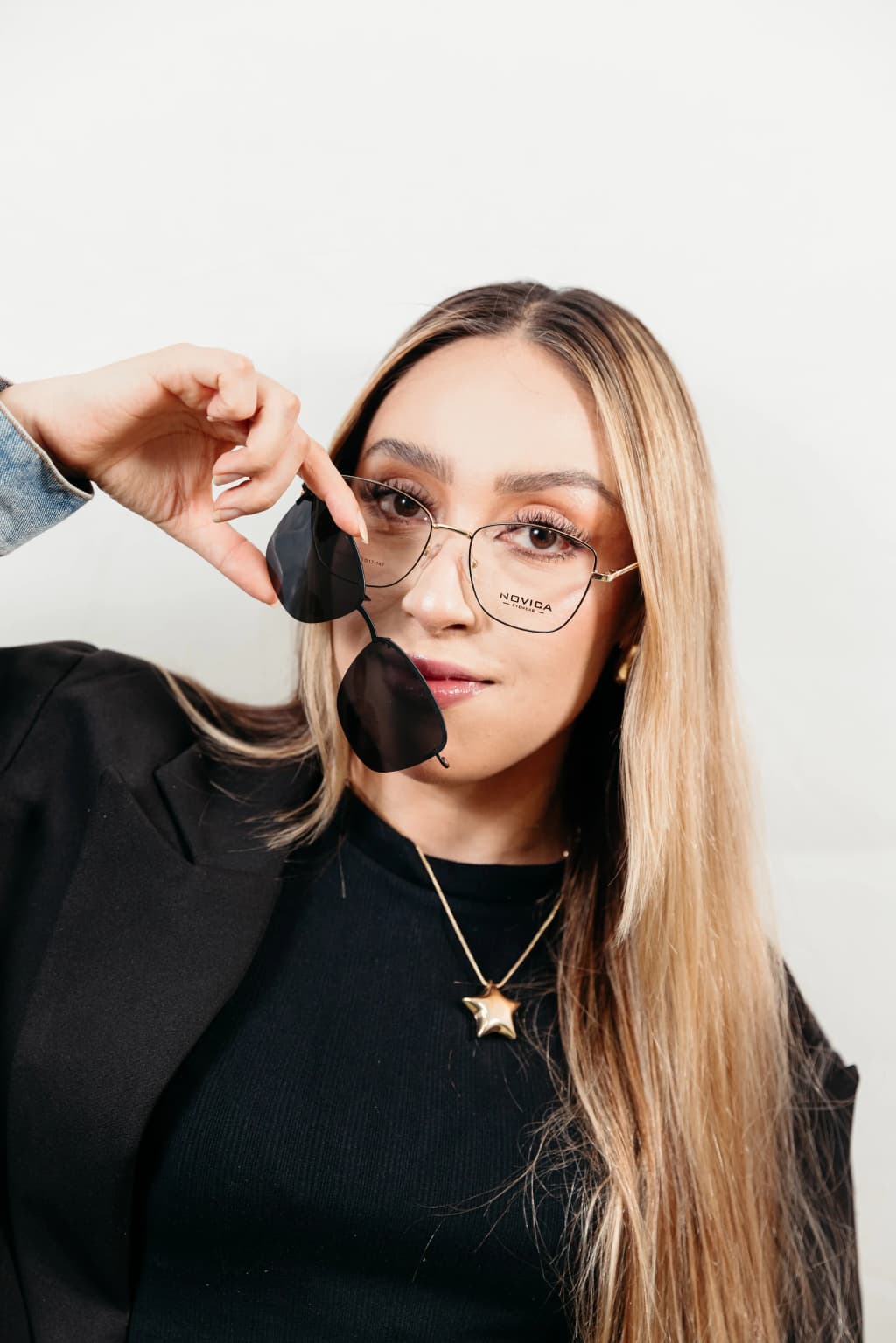 lentes con clip